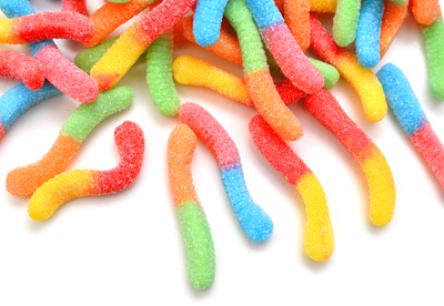 BookWorms: Mini Gummy Worms