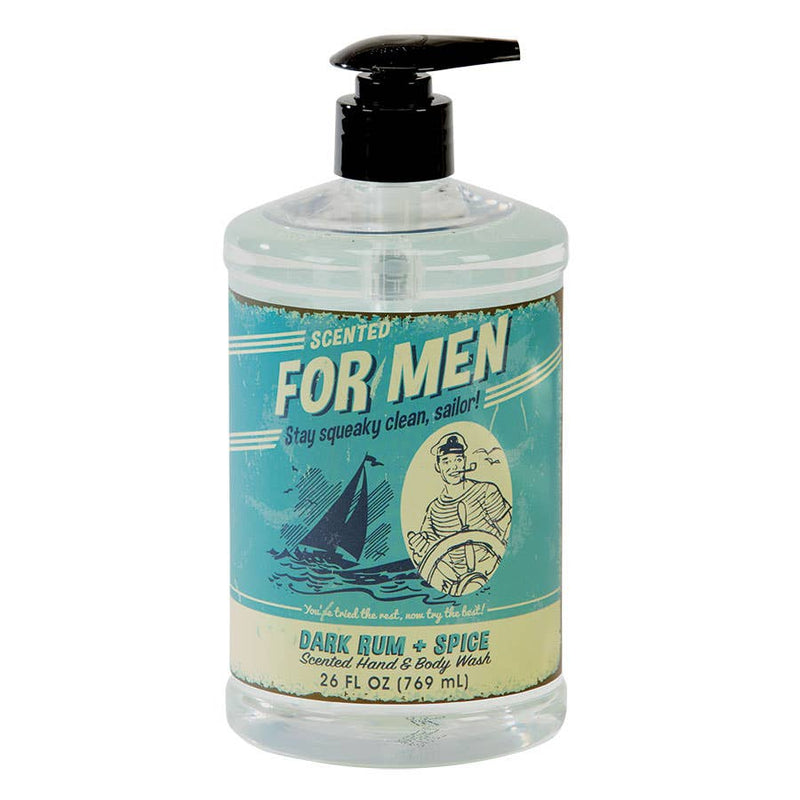 Dark Rum & Spice 26oz for Men Body Wash