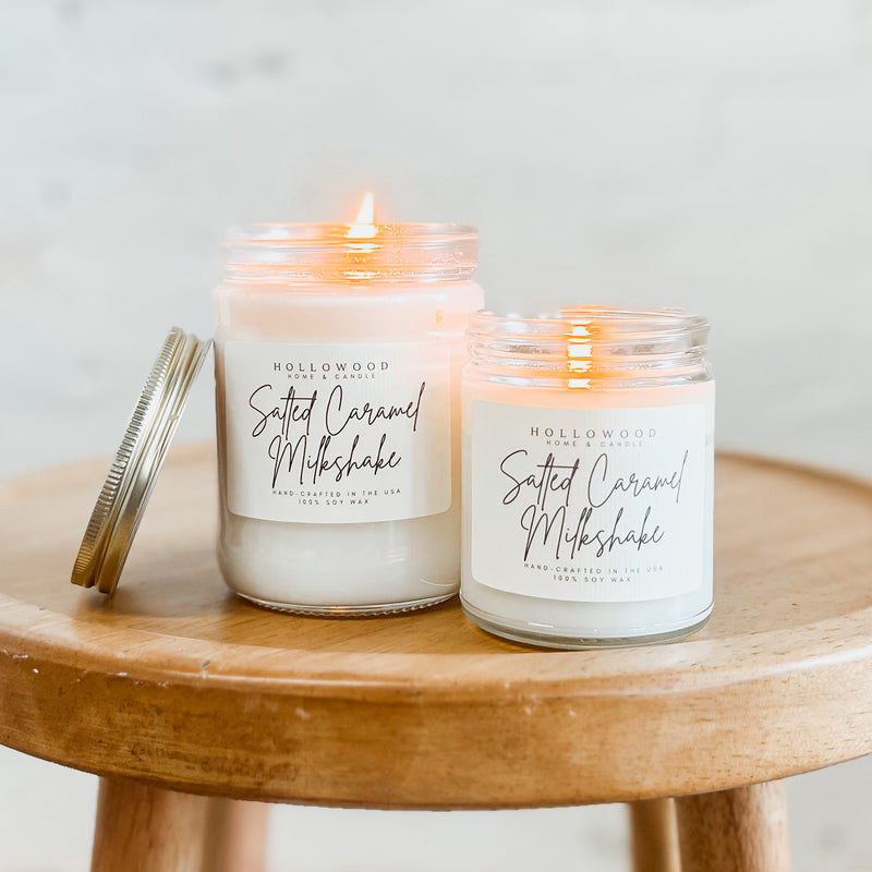 Salted Caramel Milkshake | CANDLES