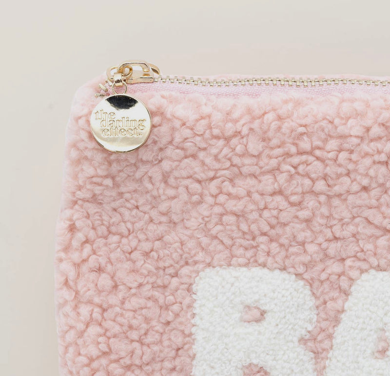 Blush Teddy Pouch - Babe