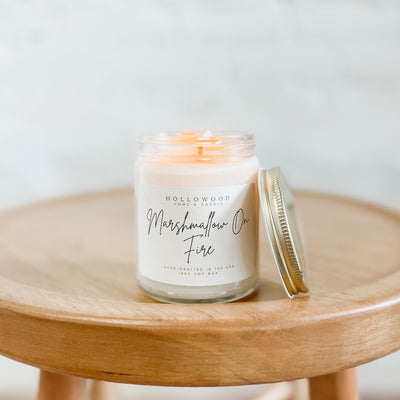 MARSHMALLOW ON FIRE | CANDLES