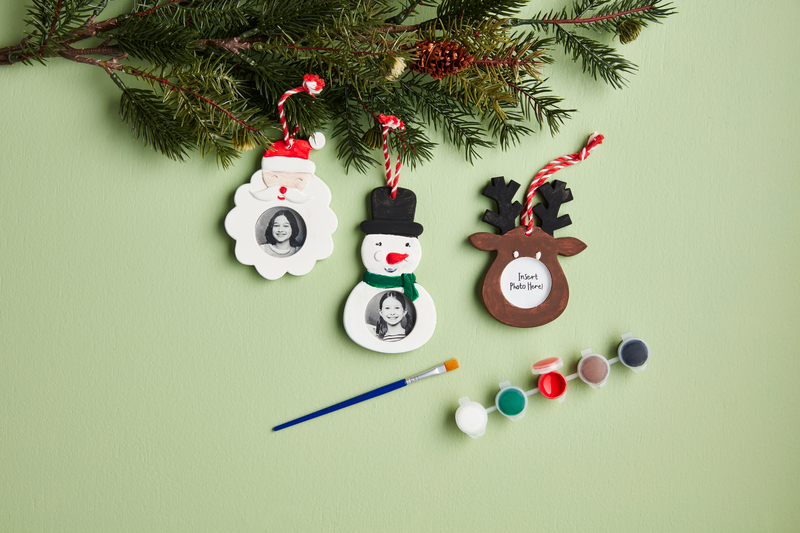 Paint-Me Photo Ornament Set