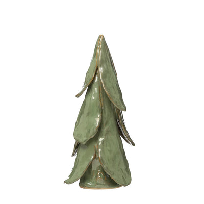 Mint Stoneware Trees