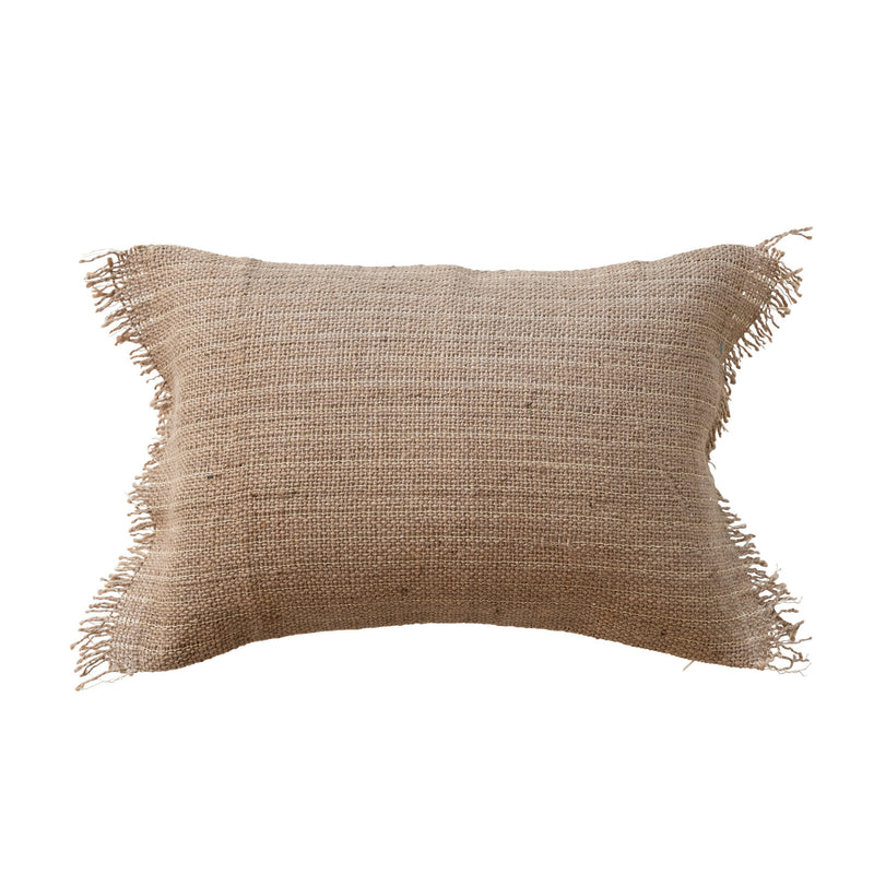 Holiday Jute Pillow