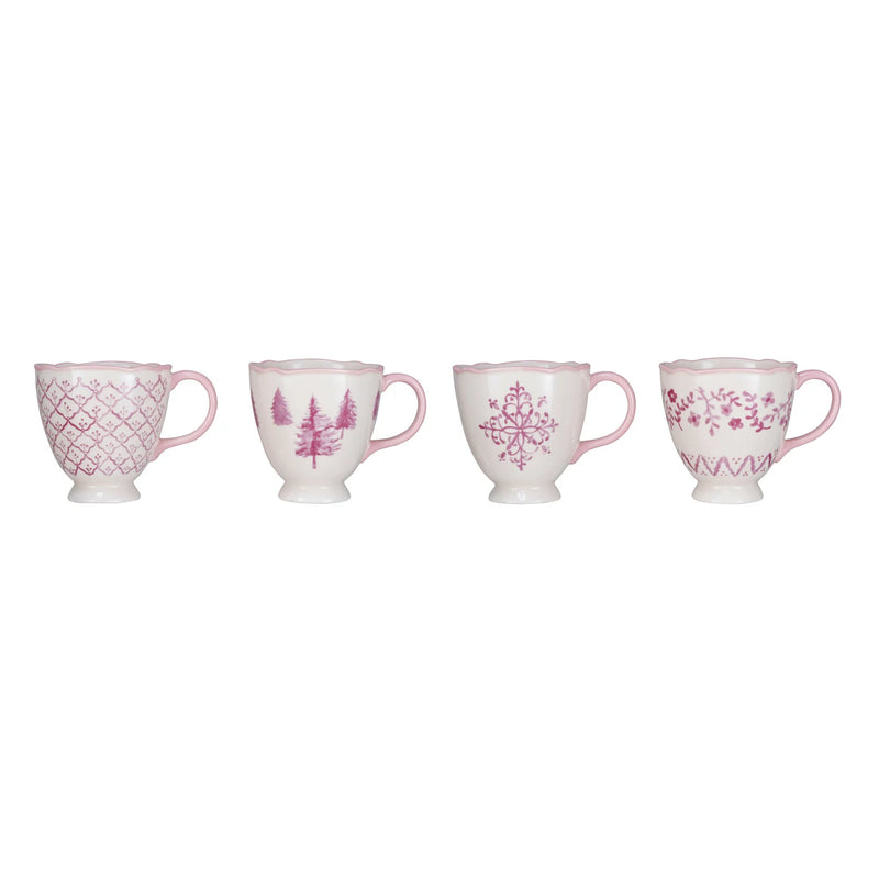 Totally Pink Holiday Tea Cups