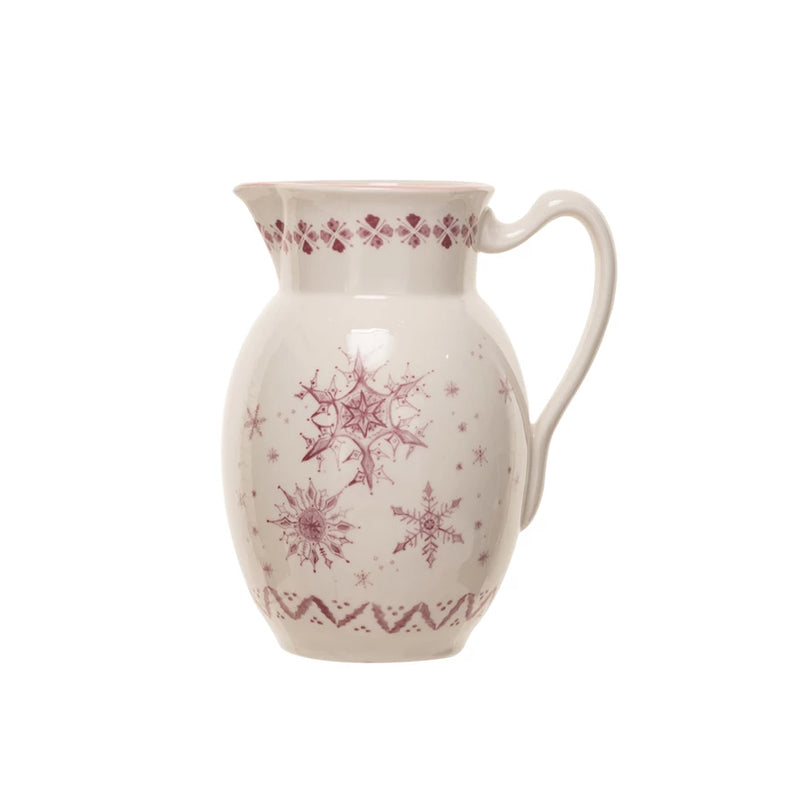 Totally Pink Holiday Pitcher