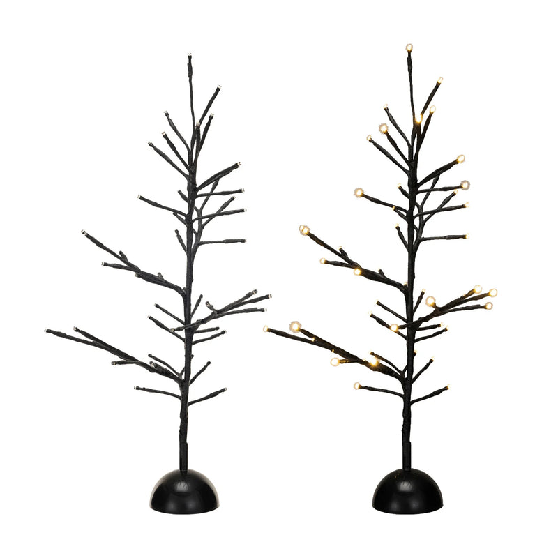 Modern Metal Black Trees