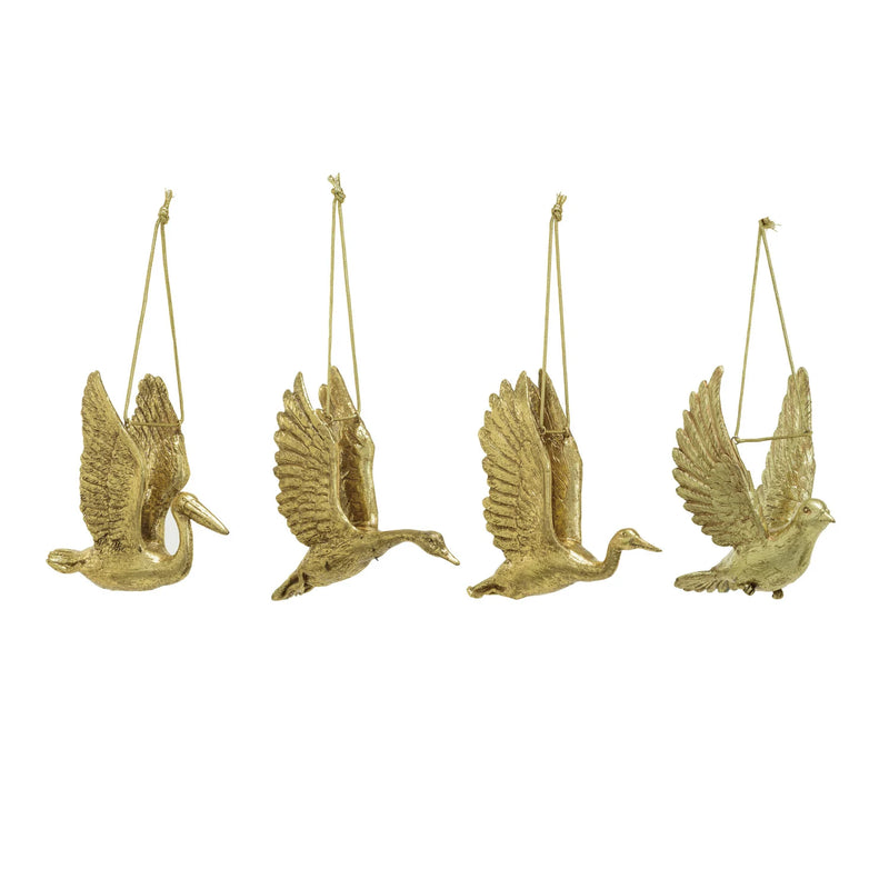 Resin Flying Bird Ornament