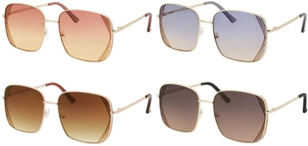 JADE SQUARE METAL COLLECTION SUNGLASSES 