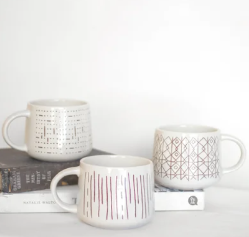 AVERY PATTERN MUGS