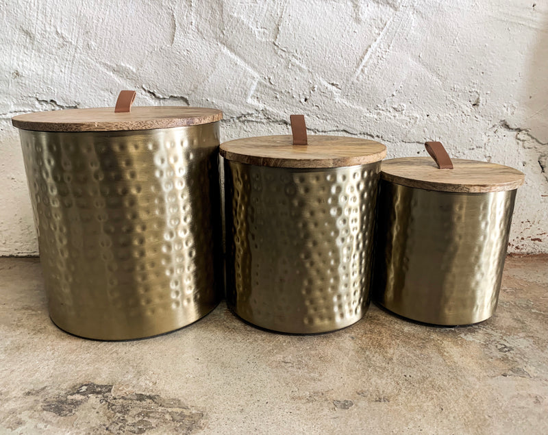 Brass Canister